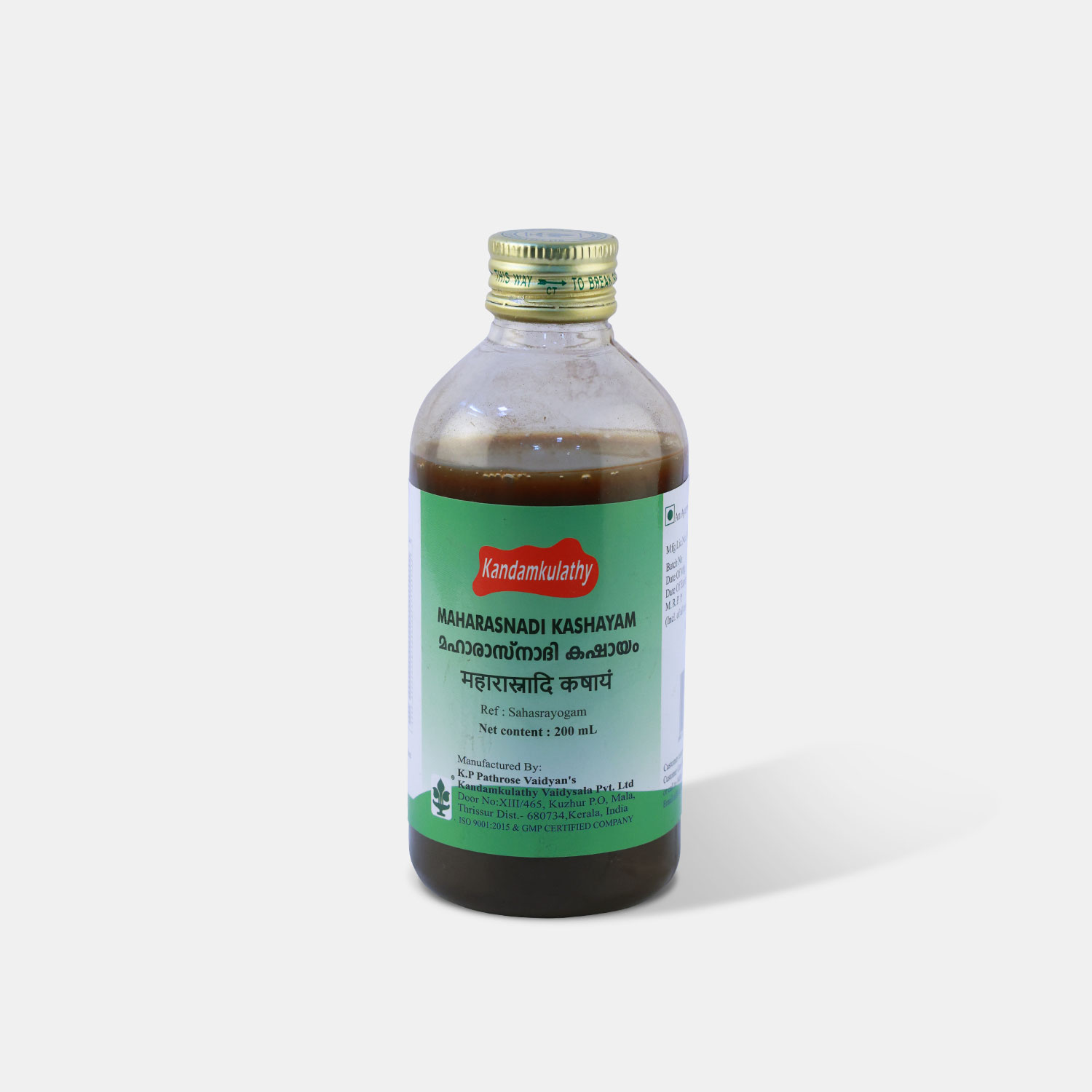 Maharasnadi Kashayam 200ml