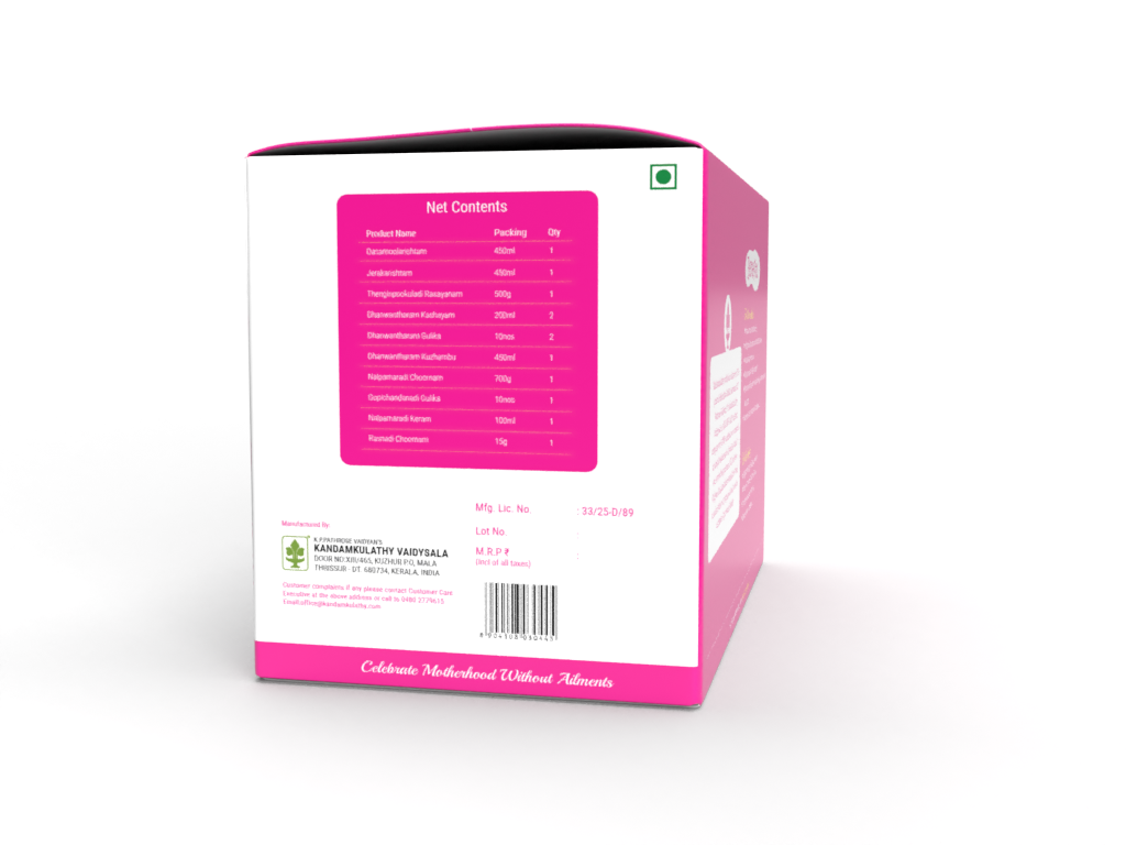 Kandamkulathy Mother and Childcare Kit | Ayurvedic Medicines for Prasava Raksha | Soothika - Image 3
